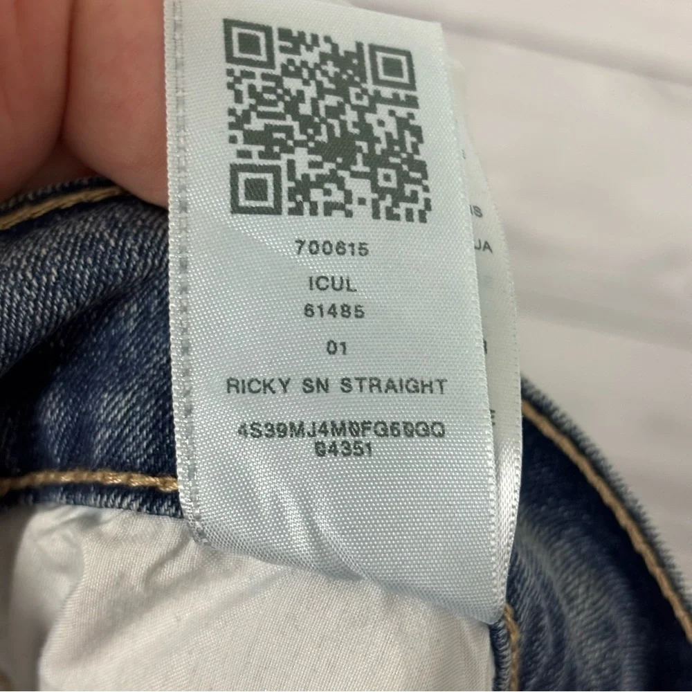 True Religion Men’s Ricky Relaxed Straight Jeans Size 36X34 NWT - Picture 16 of 16